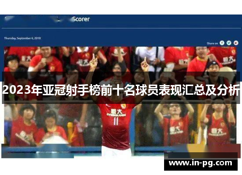 2023年亚冠射手榜前十名球员表现汇总及分析