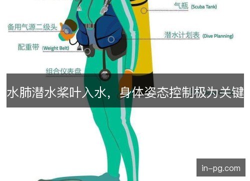 水肺潜水桨叶入水，身体姿态控制极为关键